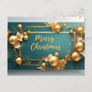 Frohe Weihnachtsgrüße Postkarte