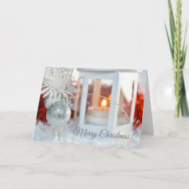 Frohe Weihnachtsgrüßkarte Karte