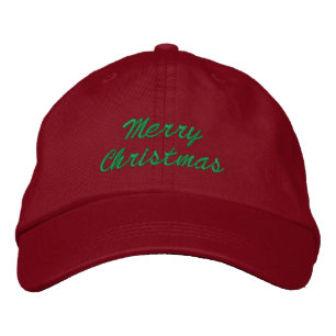 Frohe WeihnachtsHat Bestickte Baseballkappe