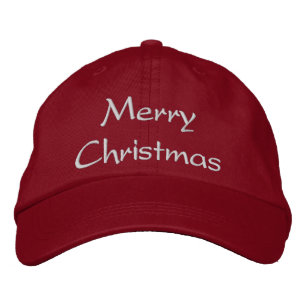 Frohe WeihnachtsHat Bestickte Baseballkappe