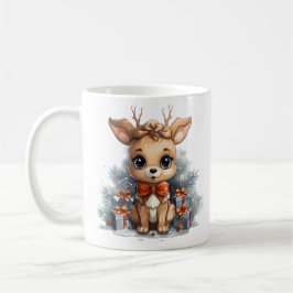 Frohe Weihnachtshirsche Kaffeetasse