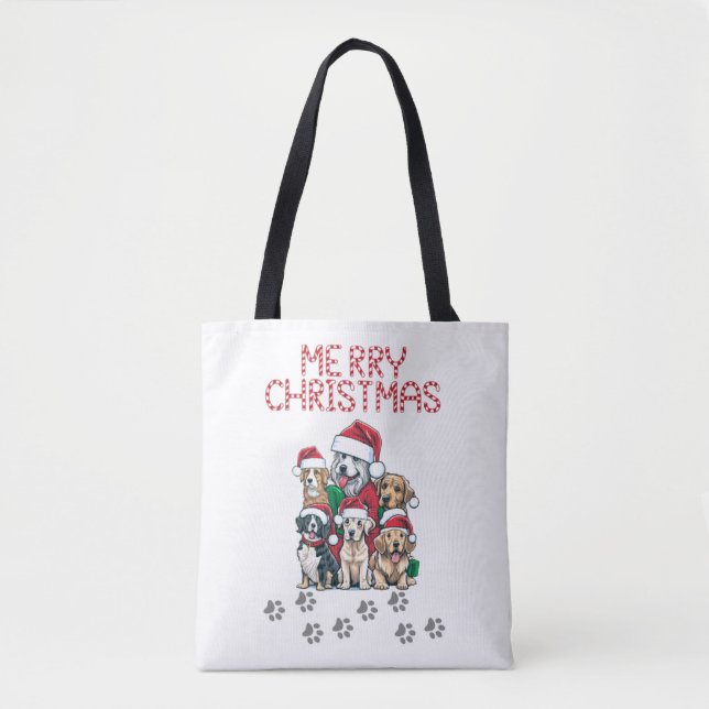 Frohe Weihnachtshunde (Vorderseite)