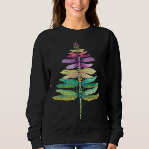 Frohe Weihnachtsinsekt Lover Xmas Dragonfly Christ Sweatshirt