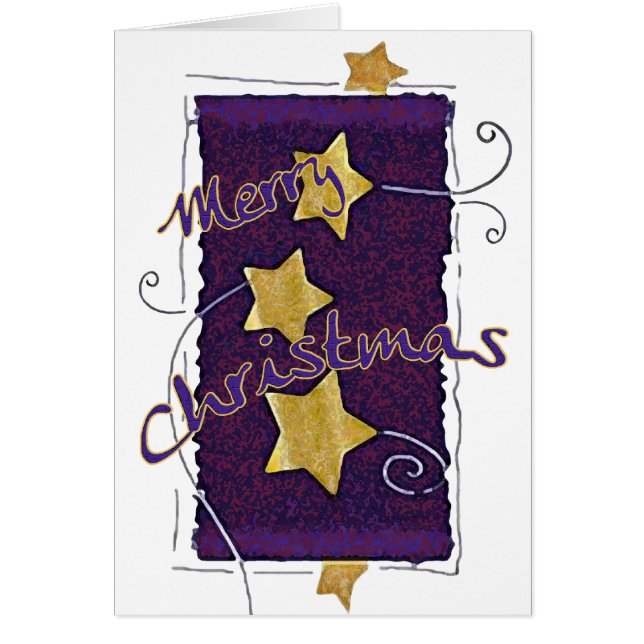 Frohe Weihnachtskarte (Vorne)