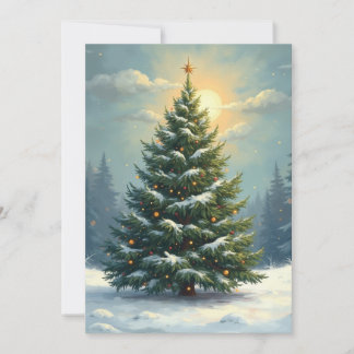 Frohe Weihnachtskarte 1 Feiertagskarte