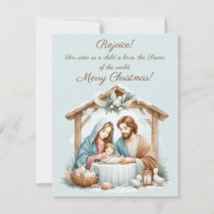 Frohe Weihnachtskarte Einladung