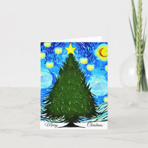 Frohe Weihnachtskarte Feiertagskarte