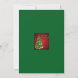 Frohe Weihnachtskarte Feiertagskarte