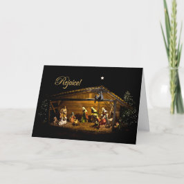 Frohe Weihnachtskarte Feiertagskarte