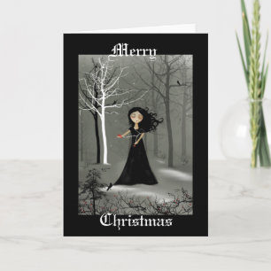 Frohe Weihnachtskarte Feiertagskarte