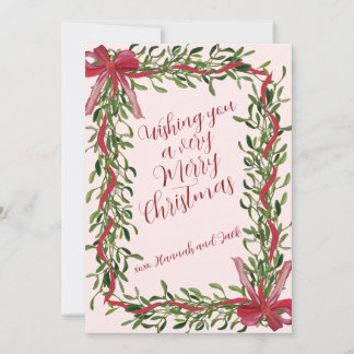 Frohe Weihnachtskarte Feiertagskarte