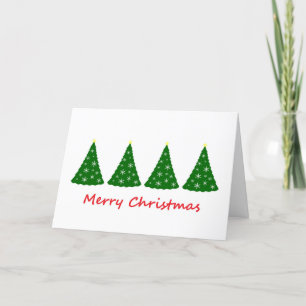 Frohe Weihnachtskarte Feiertagskarte