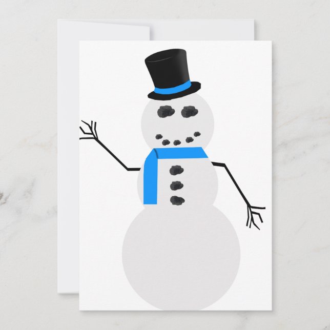 Frohe Weihnachtskarte Feiertagskarte (Vorderseite)