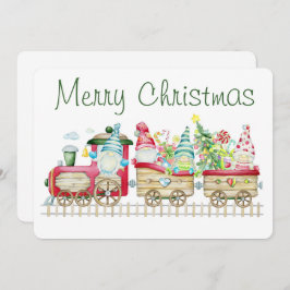 Frohe Weihnachtskarte Feiertagskarte