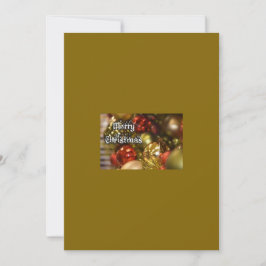 Frohe Weihnachtskarte Feiertagskarte