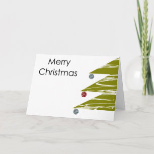 Frohe Weihnachtskarte Feiertagskarte