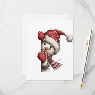 Frohe Weihnachtskarte | Festliche Feiertagsgrüße RSVP Karte