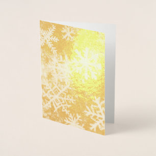 Frohe Weihnachtskarte Folienkarte