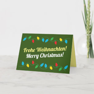 Frohe Weihnachtskarte   Frohe Weihnachten! Feiertagskarte