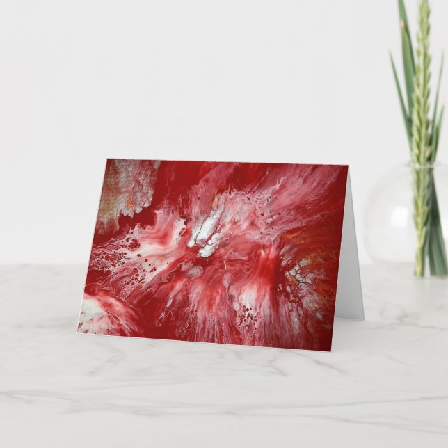 Frohe Weihnachtskarte Karte (Vorderseite)