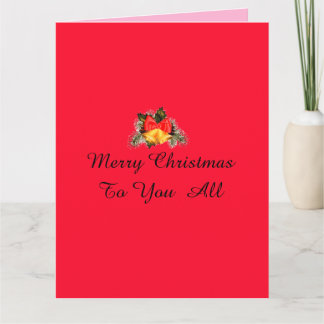 Frohe Weihnachtskarte Karte