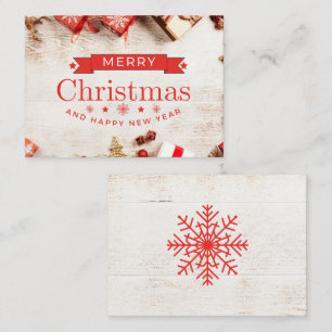 Frohe Weihnachtskarte Vintag Look Weihnachtskarte Mitteilungskarte
