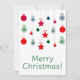 Frohe Weihnachtskarten Feiertagskarte