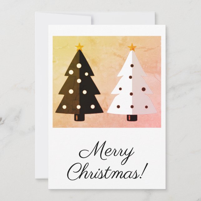 Frohe Weihnachtskarten Feiertagskarte (Vorderseite)