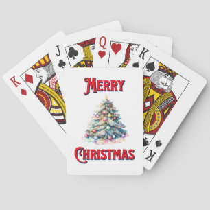 Frohe Weihnachtskarten Spielkarten