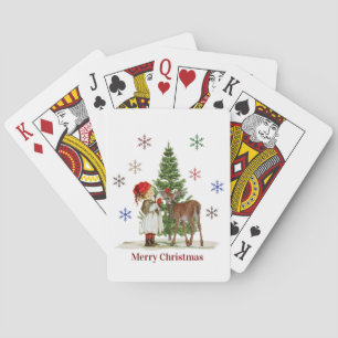 Frohe Weihnachtskarten Spielkarten