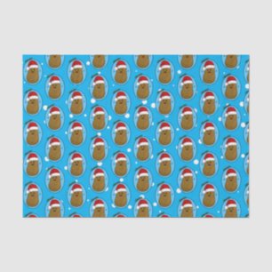 Frohe WeihnachtsKartoffel Seidenpapier