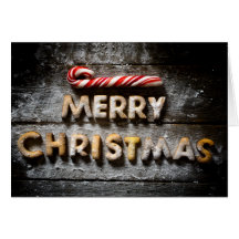 Frohe Weihnachtskekse - Weihnachtskarte