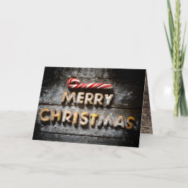 Frohe Weihnachtskekse - Weihnachtskarte Feiertagskarte