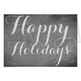 Frohe Weihnachtskhalkboard Typografie Schwarz-weiß