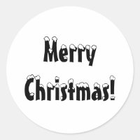 Frohe Weihnachtskleber, Rundschilder, Weihnachten