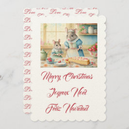 Frohe Weihnachtskochen mit Mama Einladung