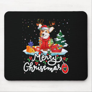 Frohe Weihnachtskostüme Reindeer Niedlich Santa Co Mousepad