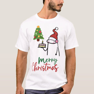 Frohe Weihnachtskuchen T-Shirt