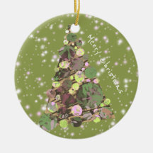 Frohe Weihnachtsleaf Abstrakte Tree Holiday Card