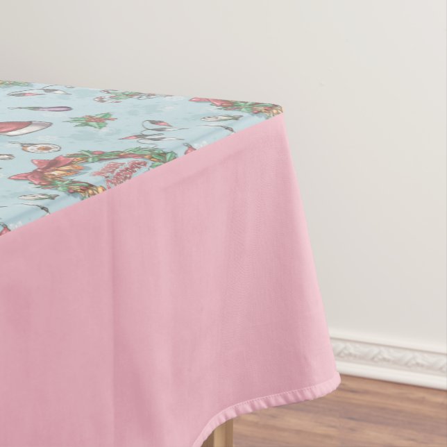 Frohe Weihnachtslieder Tischdecke (Beispiel)