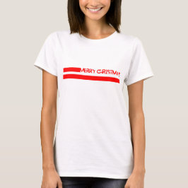 FROHE WEIHNACHTSLINIEN T-Shirt