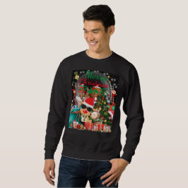 Frohe Weihnachtsmagie: Feierliche Feiertage Freuen Sweatshirt