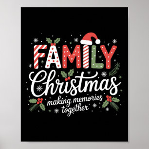 Frohe Weihnachtsmannmütze Weihnachten Weihnachten  Poster