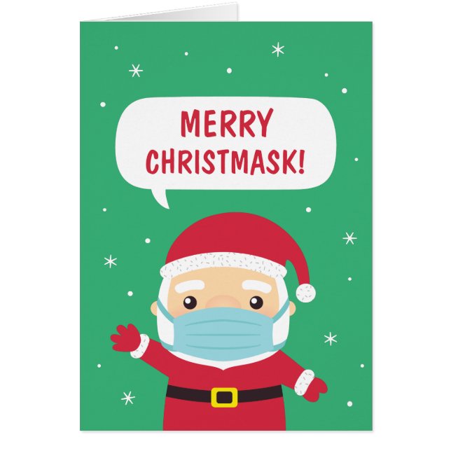 Frohe Weihnachtsmaske, Weihnachten 2020 (Vorne)