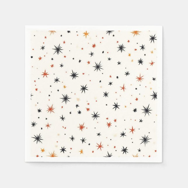 Frohe Weihnachtsmuster Napkins | Feiertag Serviette (Vorderseite)