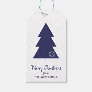 Frohe Weihnachtsnachtsnachtsbaum Geschenkanhänger