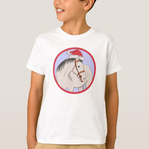 Frohe Weihnachtspferde T-Shirt