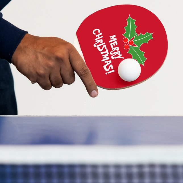 Frohe Weihnachtspingpongpaddel für Tischtennis Schläger (InSitu)