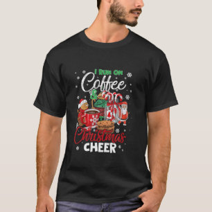 Frohe Weihnachtsrennen auf Kaffee und Weihnachten  T-Shirt