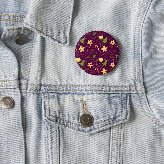 Frohe Weihnachtsschaltfläche Button (Beispiel)